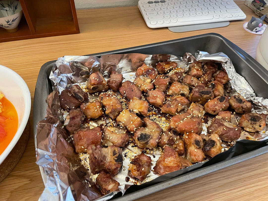 蒜香烤排骨（烤箱版）