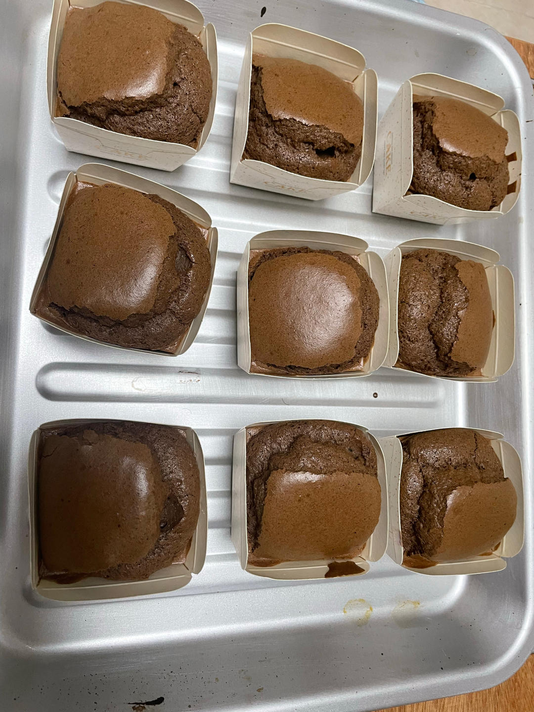 纸杯蛋糕 8寸戚风蛋糕的量