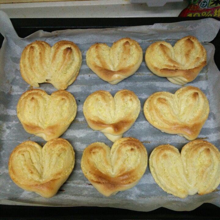 心形椰蓉面包