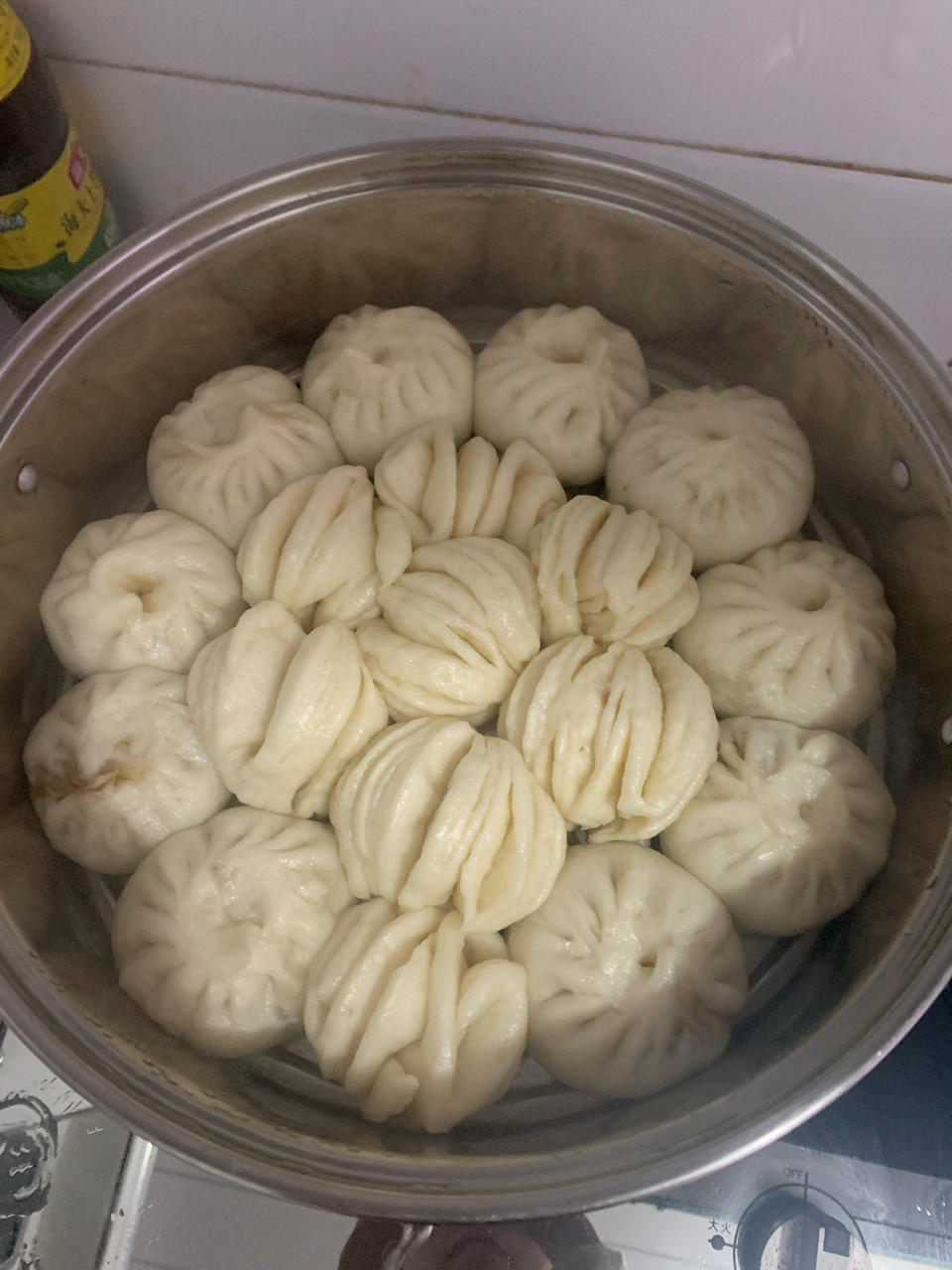 一次发酵肉包子