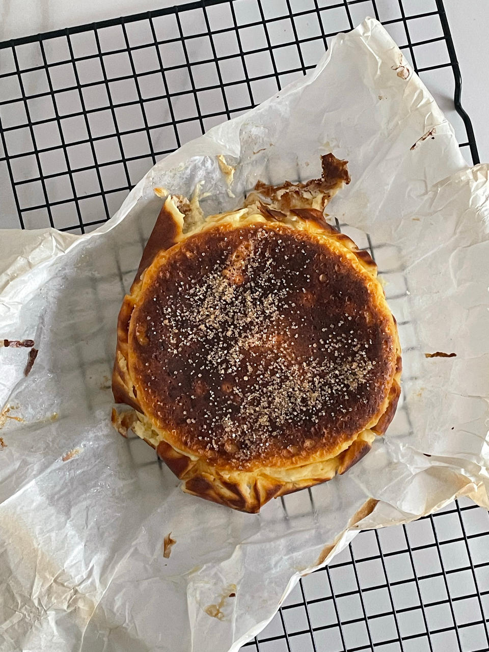 （茅屋奶酪版） 巴斯克烧焦芝士蛋糕｜超低卡、简单无脑