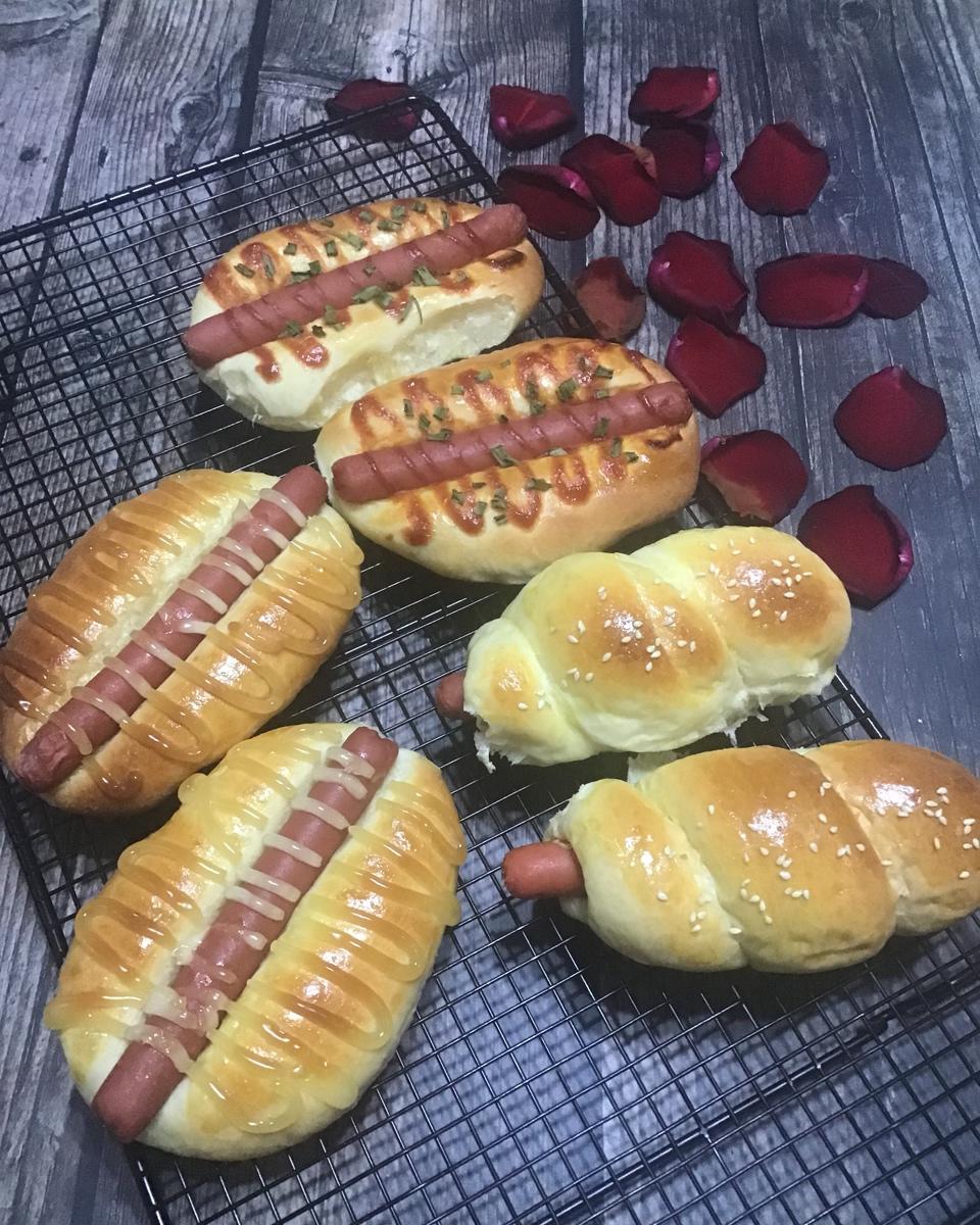 热狗面包