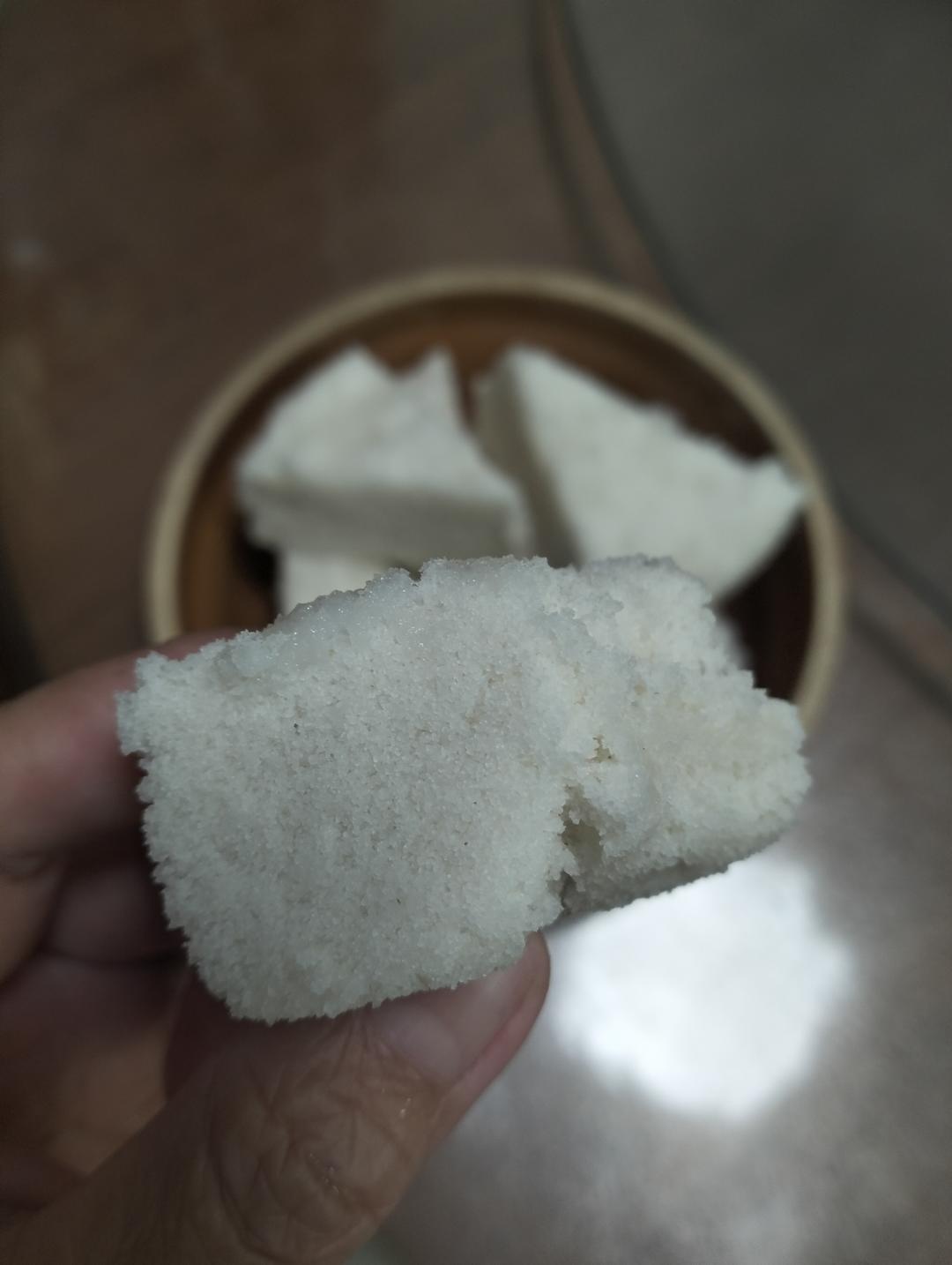 南方传统名点：松糕（亦可做定胜糕、“四神粉”松糕即简版八珍糕）——中式茶点和甜品（十六）