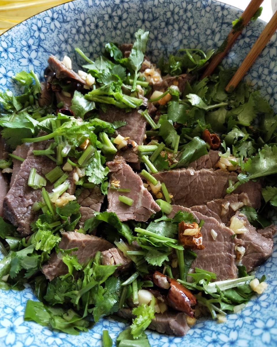 starrice做的凉拌牛肉