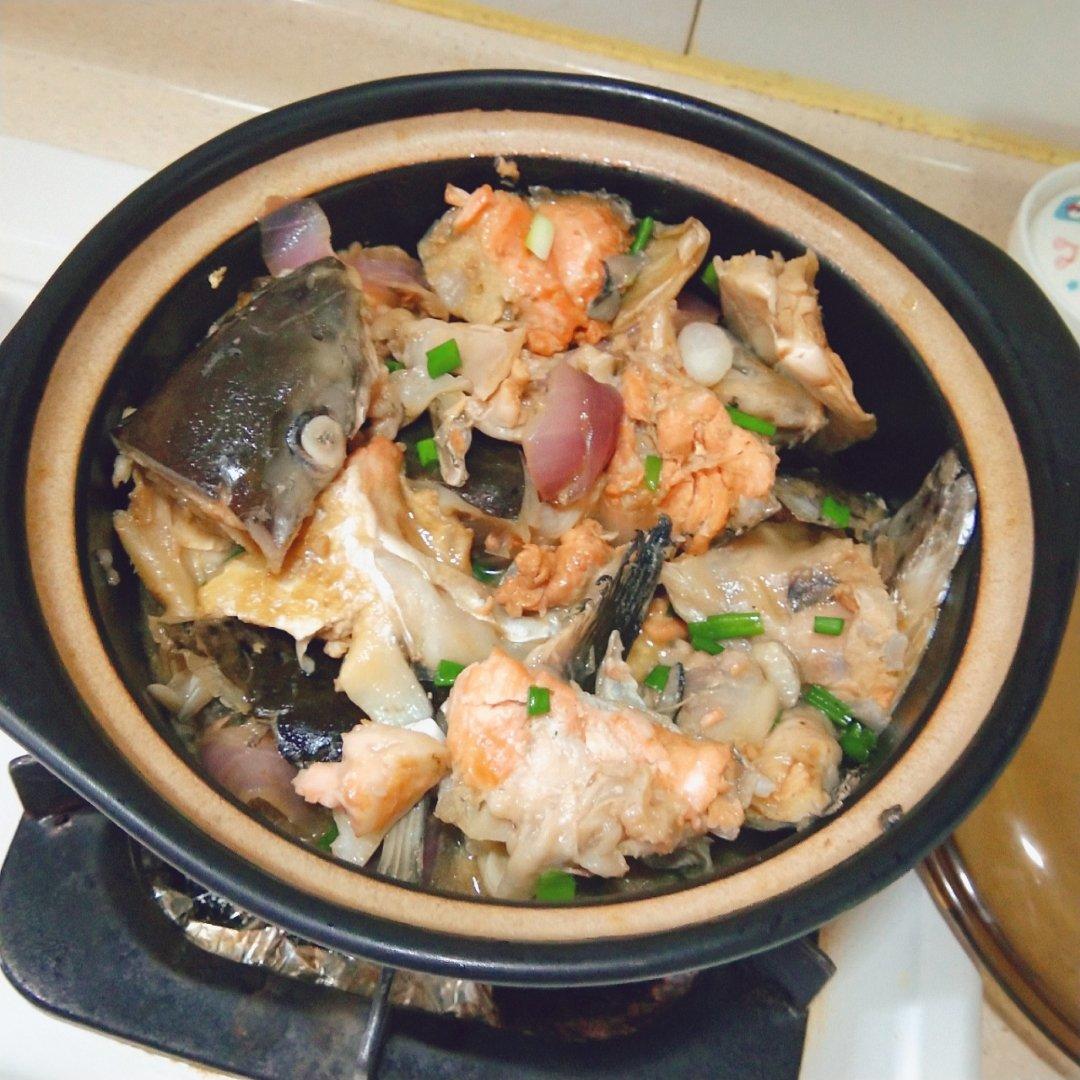 《中餐厅》张亮的焗三文鱼头