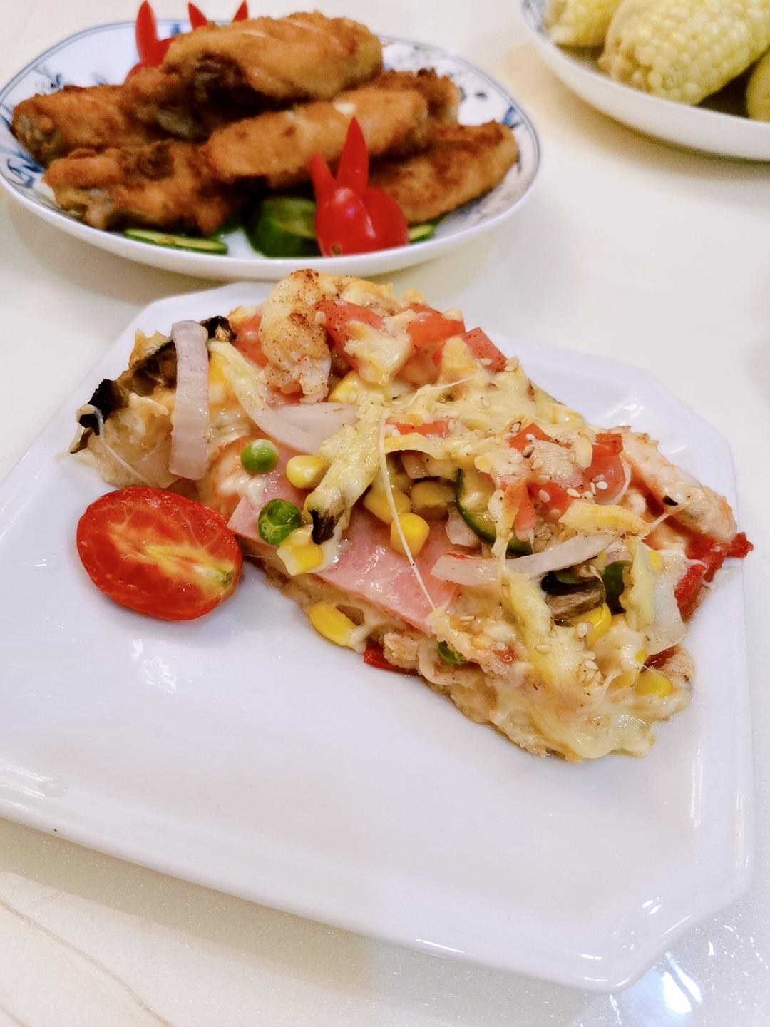 简单粗暴随意披萨