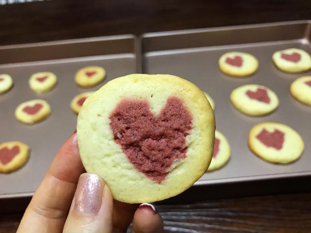 【情人节爱心❤钻石饼干】冷冻整形饼干