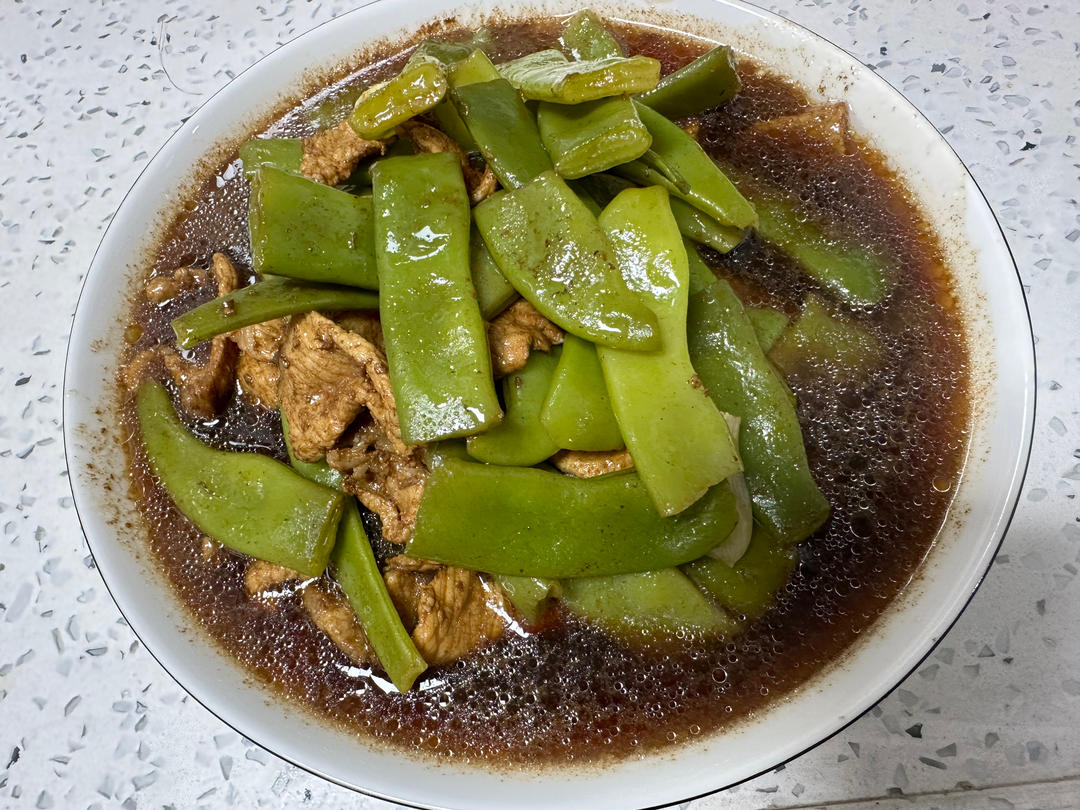 刀豆炒肉（妈妈的味道）