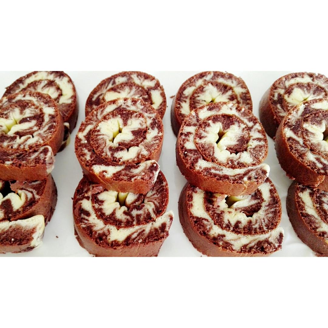 可可旋风蛋糕卷（视频）