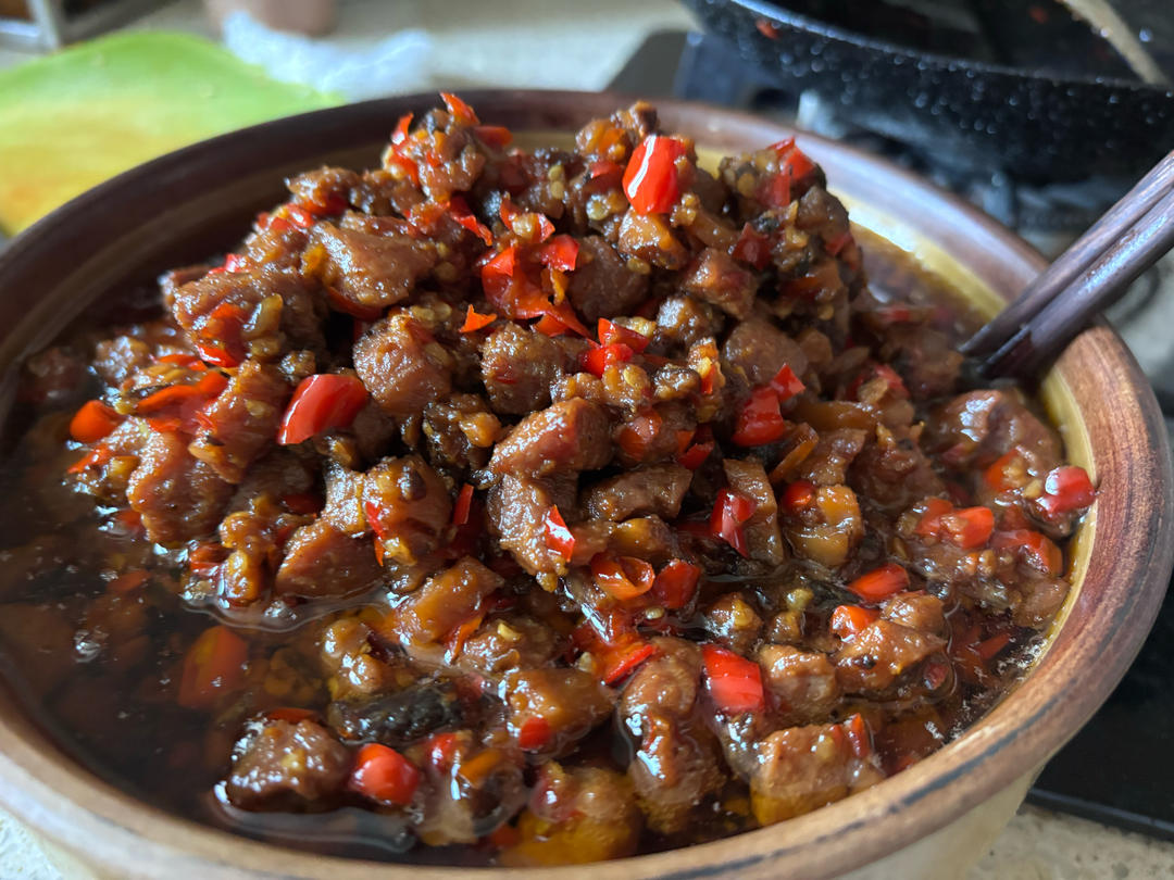 自制牛肉酱（改良版）