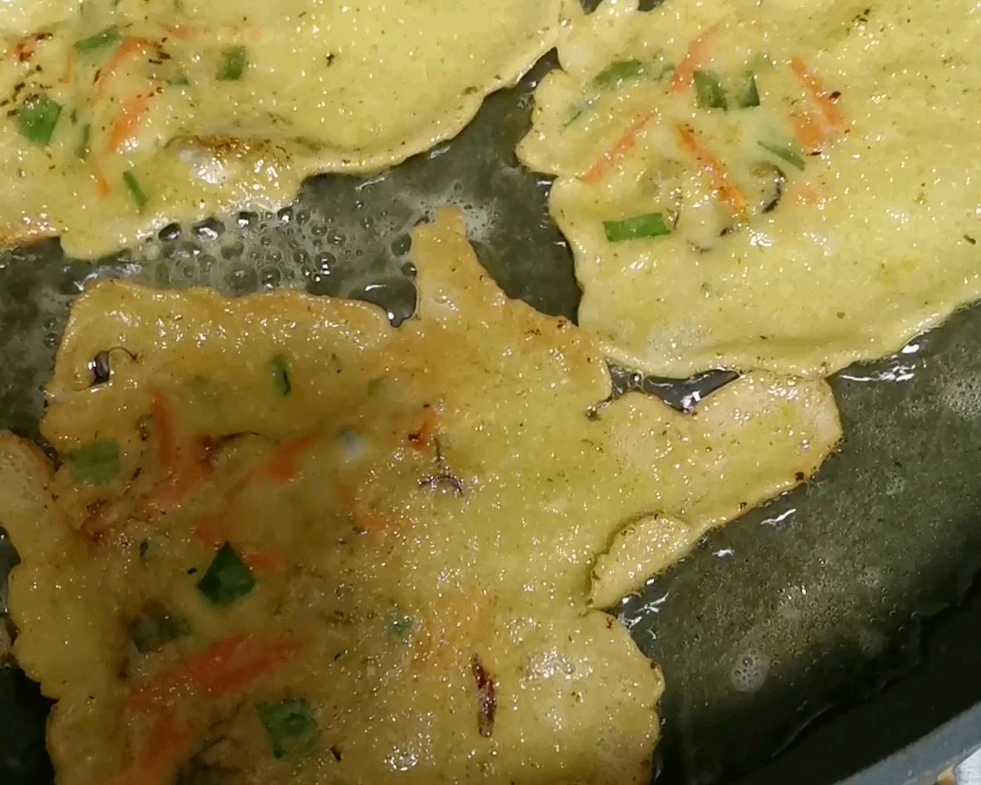 自制香脆海蛎饼