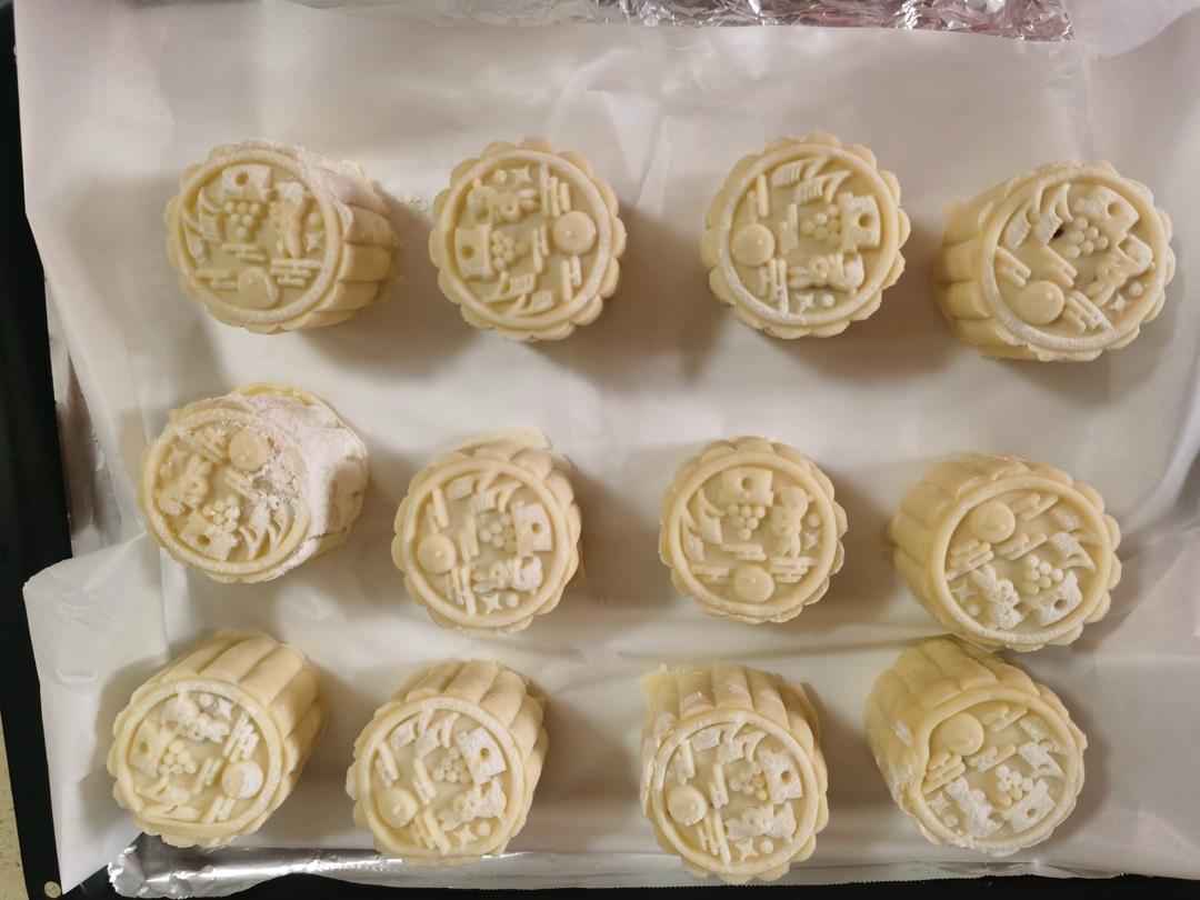 微甜奶酪果仁月饼-无需转化糖浆