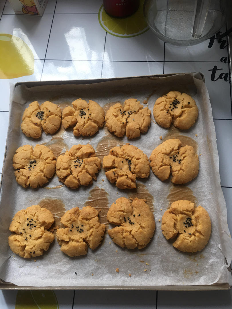 酥到掉渣‼️桃酥～玉米油版！超简单✌️