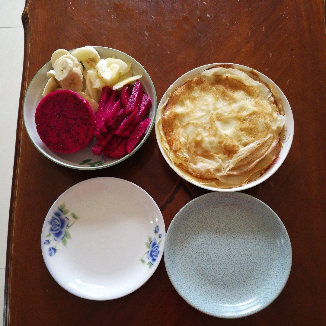 一定不会失败的传统法国crêpes 可丽饼