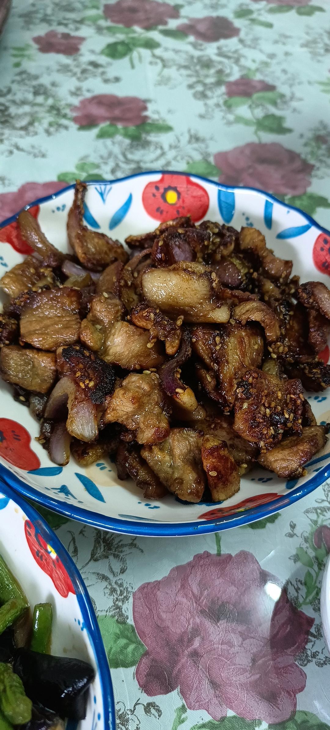 香煎五花肉