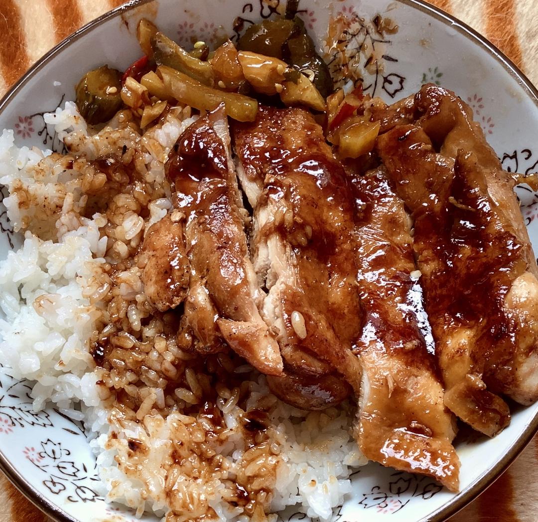哇❗️比外卖好吃百倍的照烧鸡腿饭🔥一学就会