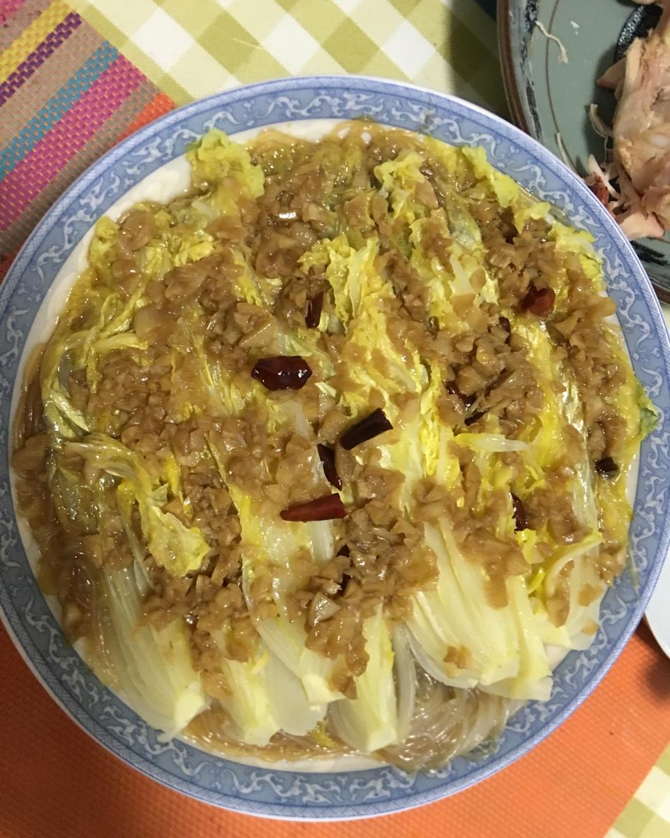 蒜蓉粉丝娃娃菜