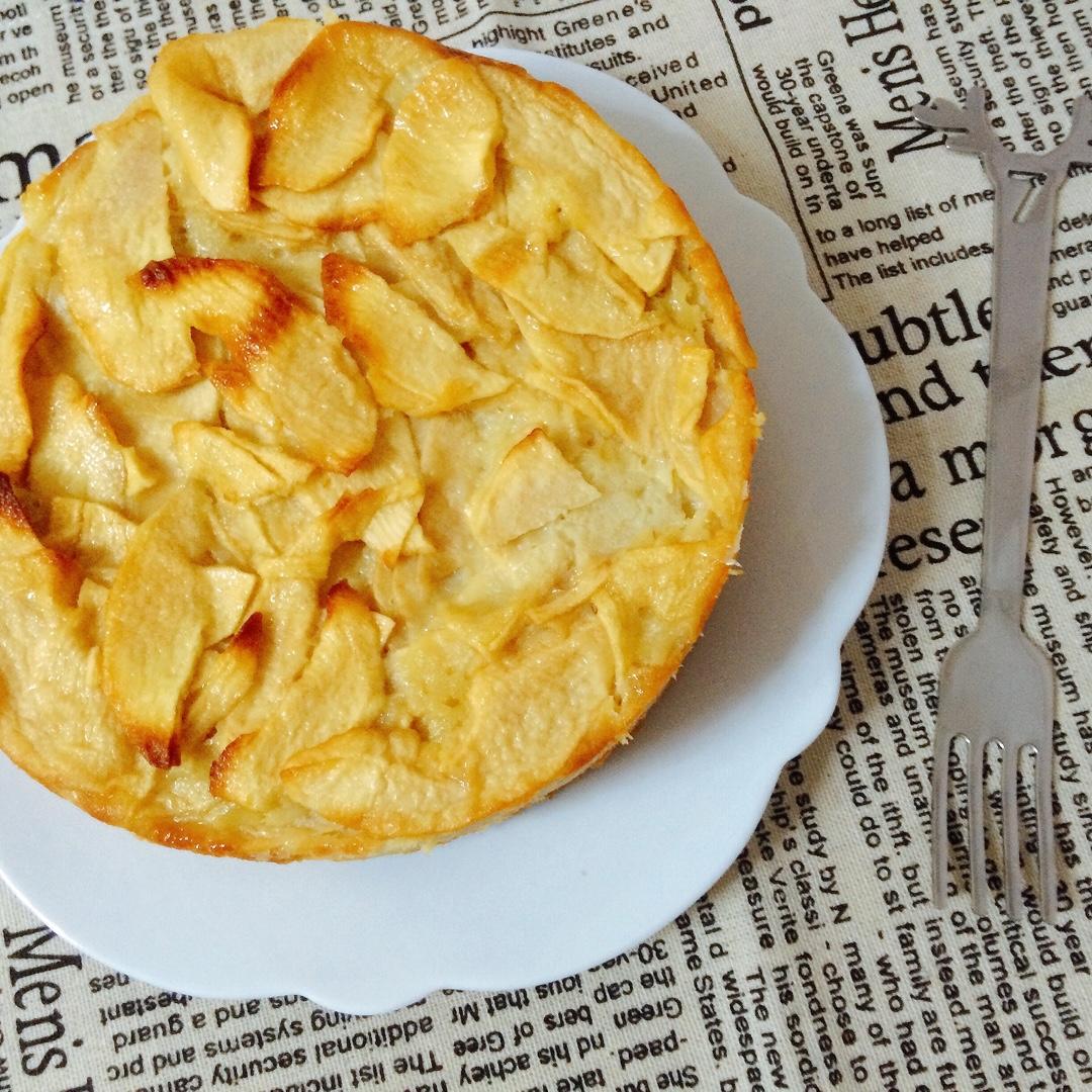 风靡法国的苹果隐形蛋糕