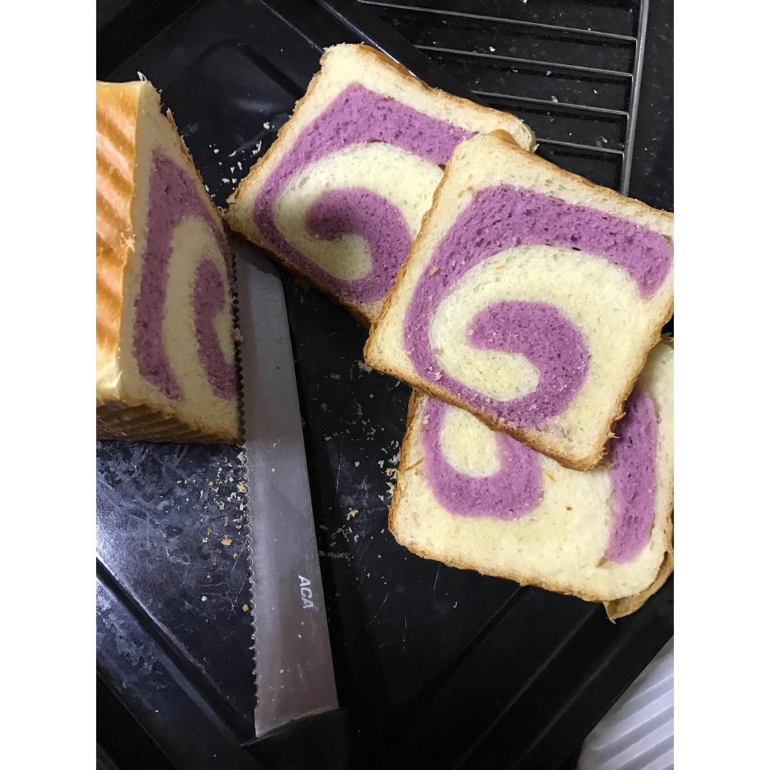 浪漫紫薯吐司
