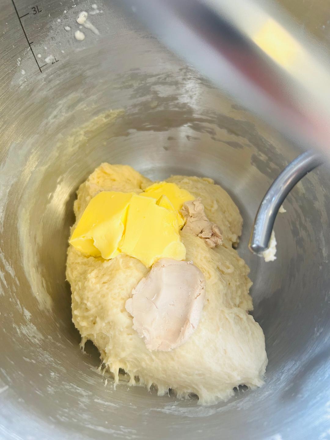 纯奶手撕吐司的做法 步骤1