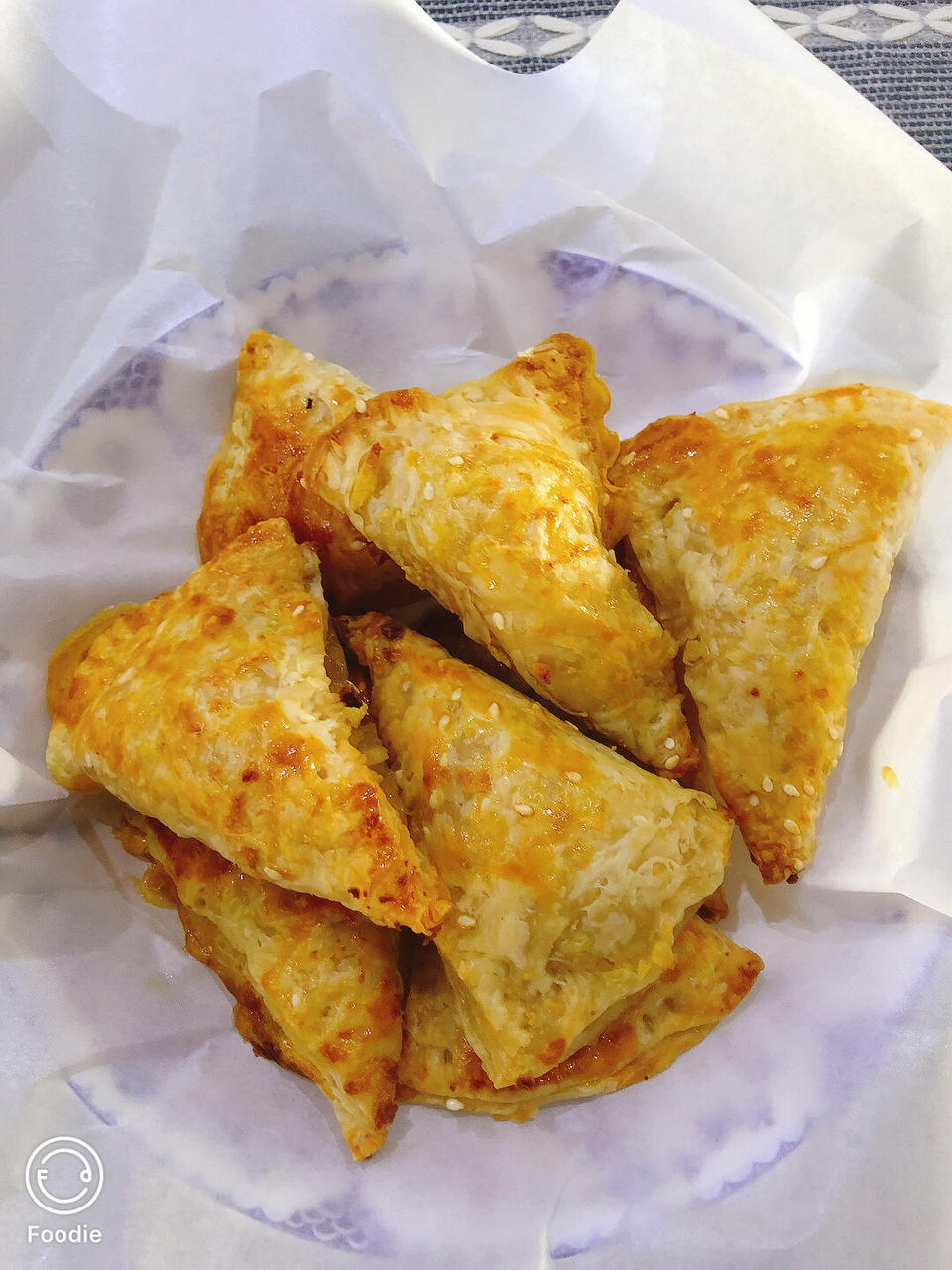 手抓饼版苹果派