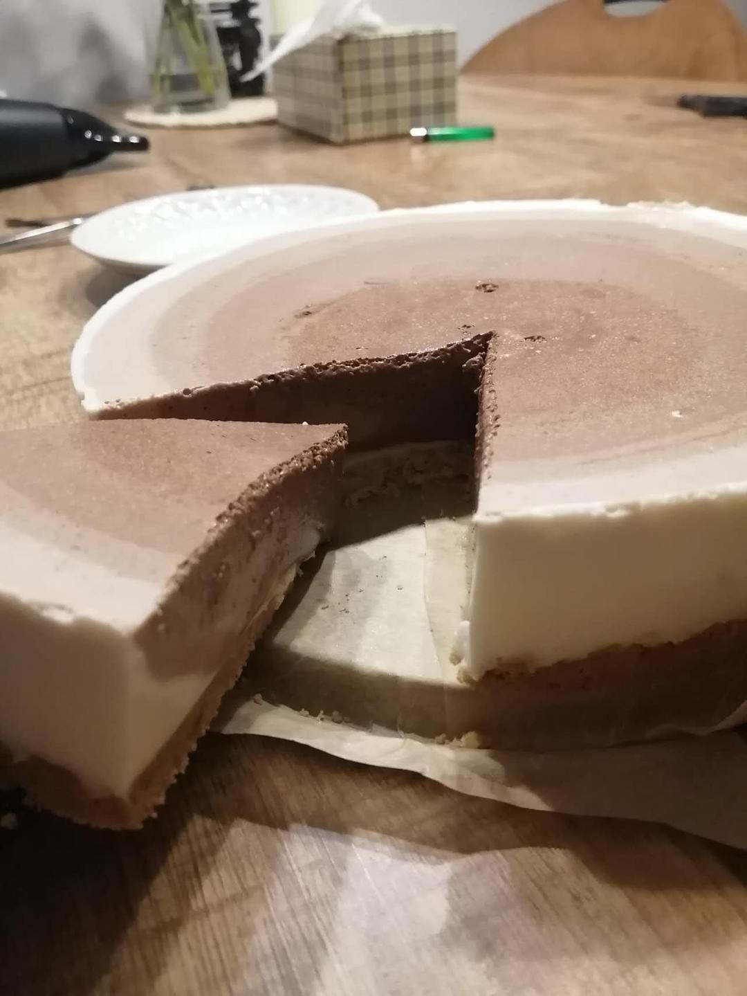 渐变抹茶慕斯蛋糕：我Amanda带着既美又作的抹茶甜点又来了！【曼食慢语】