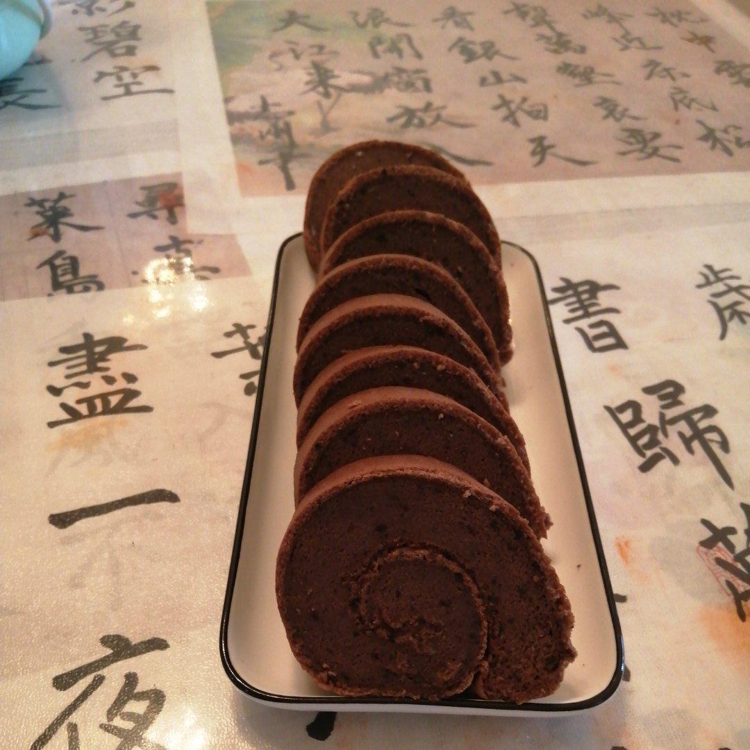 卷不裂的可可蛋糕卷