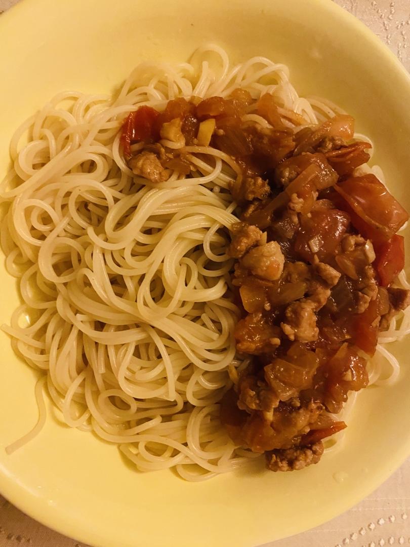 番茄肉酱意大利面-家常版