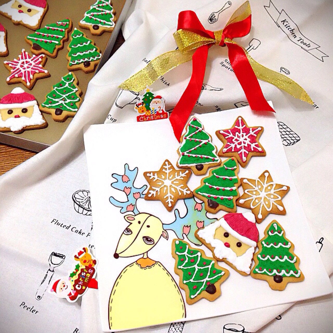 圣诞节糖霜饼干