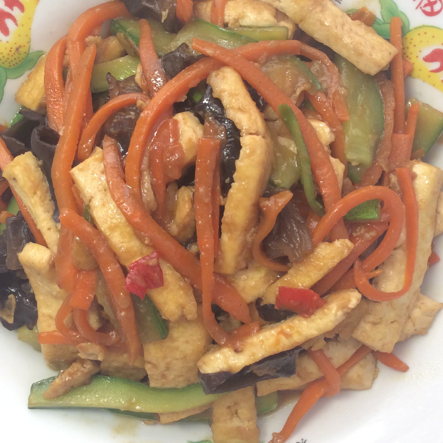 鱼香豆腐丝