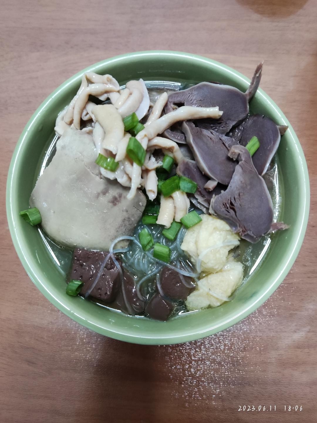 鸭血粉丝汤（简易版）