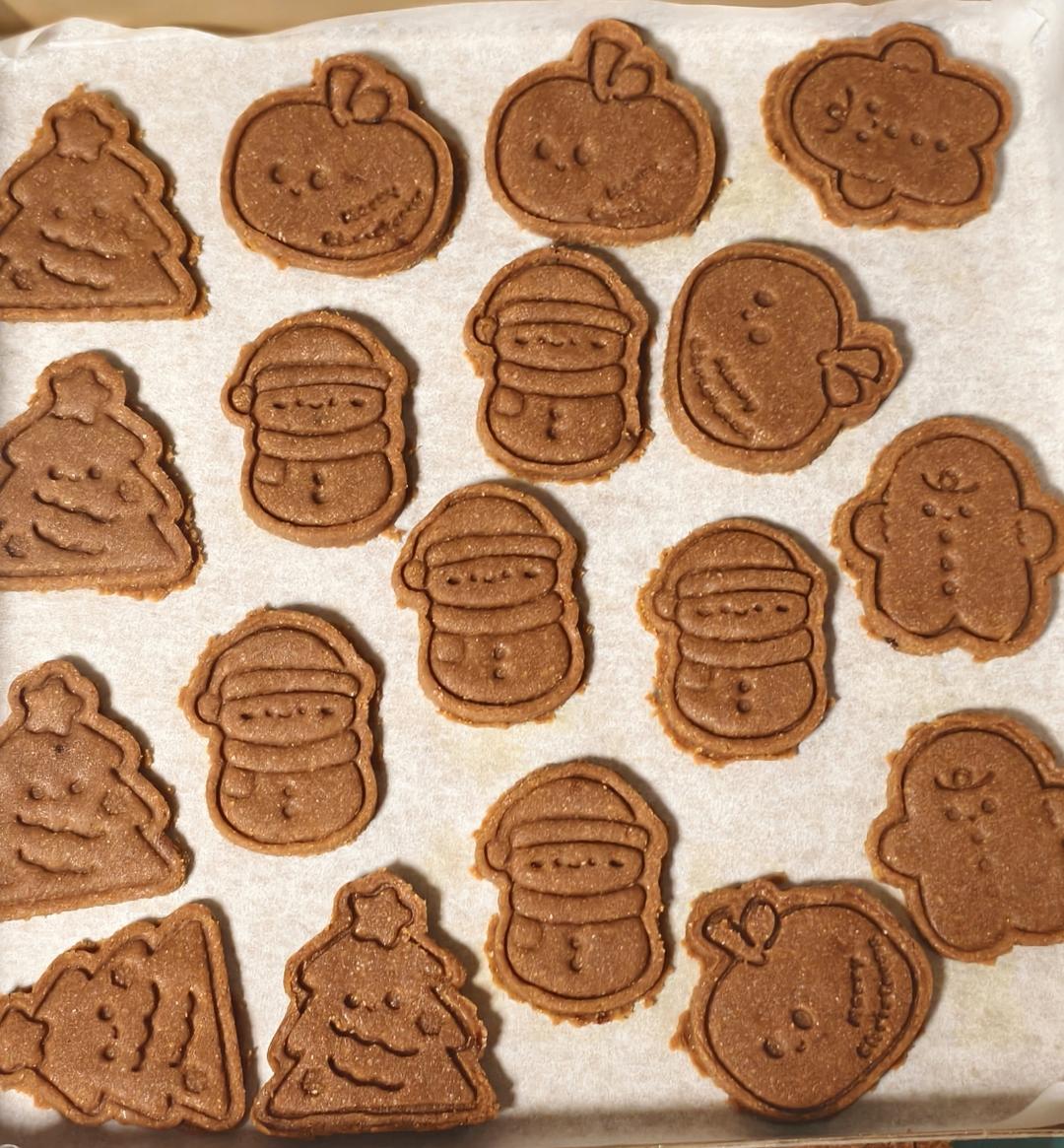 圣诞姜饼人饼干经验总结，（新手简易版）耗时短