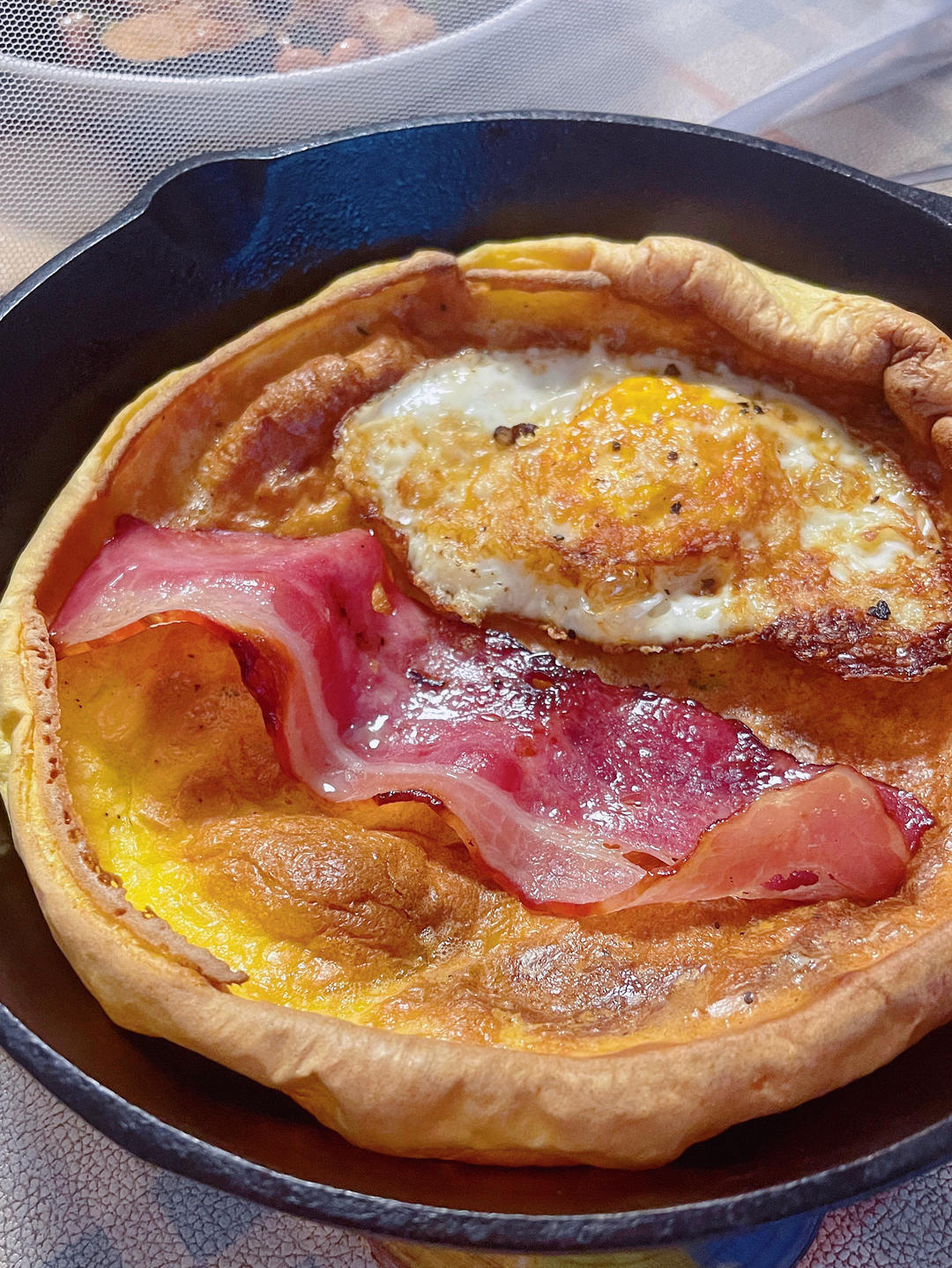 🥓Dutch Baby | 咸口培根太阳蛋荷兰松饼