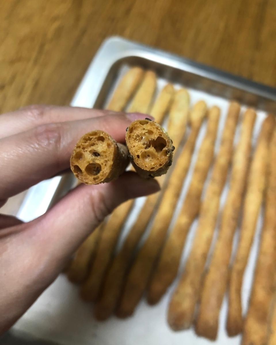 消耗天然酵种-意大利橄榄油脆面包棒Grissini