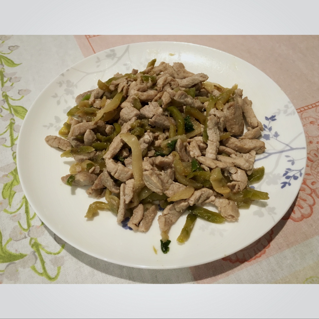 榨菜肉丝