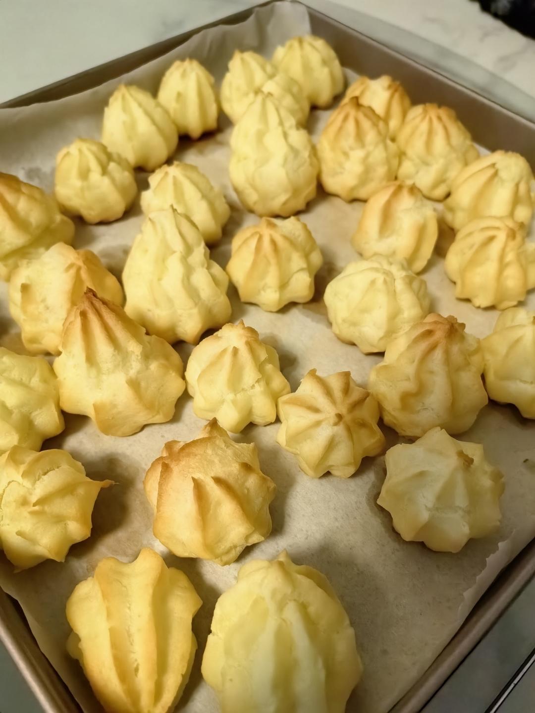 原味奶油软泡芙