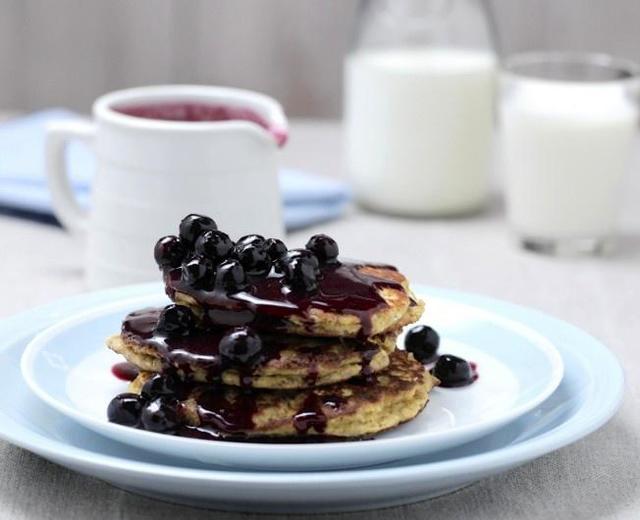 Coconut Ricotta Pancakes