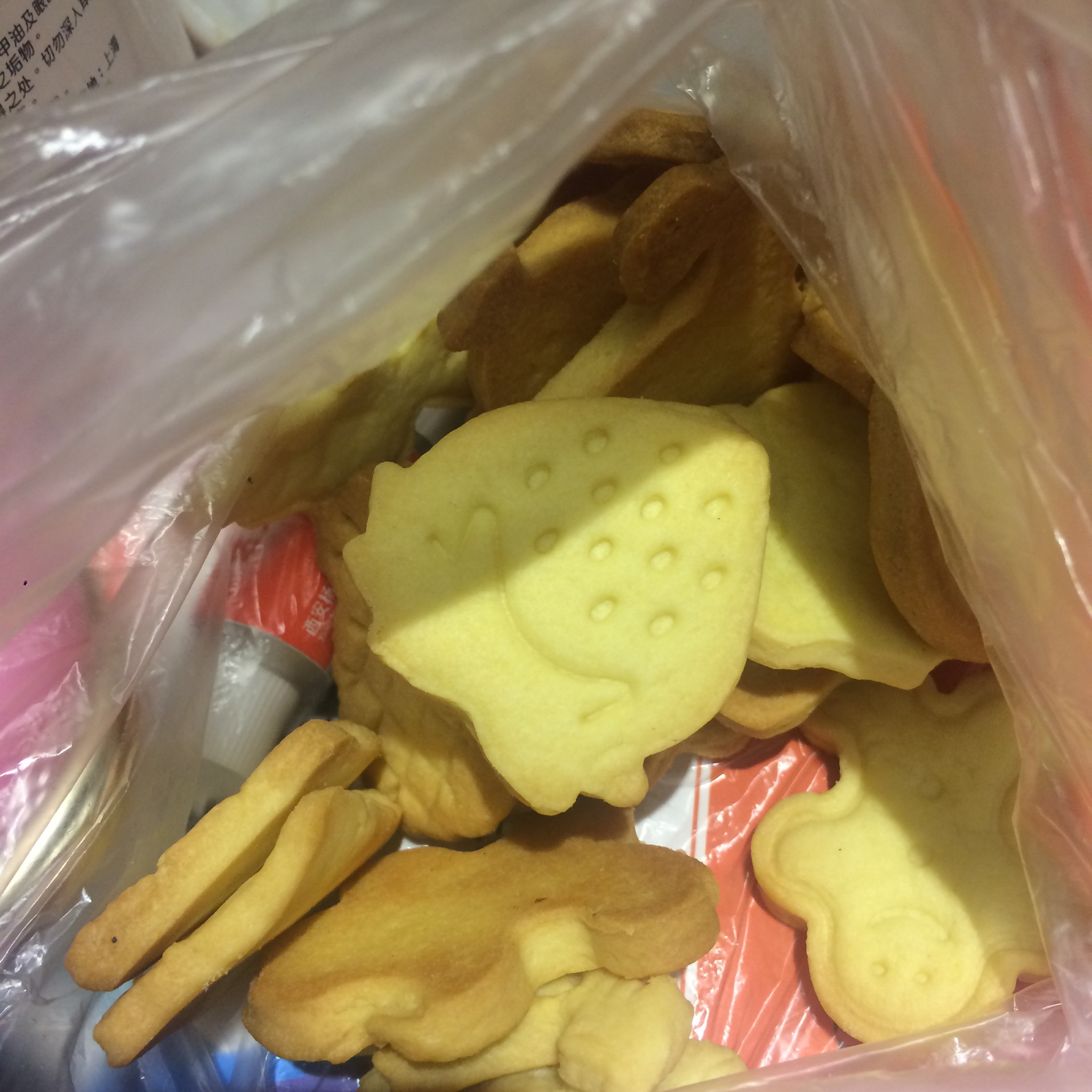 卡通黄油饼干