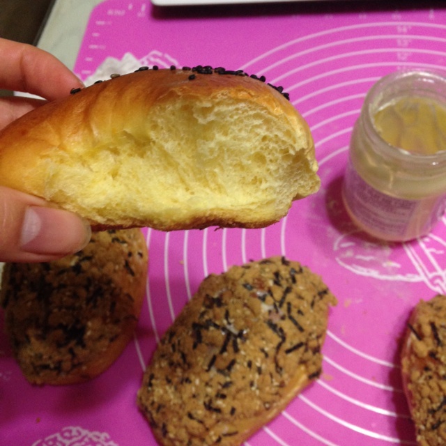 纯天然色彩胡萝卜餐包