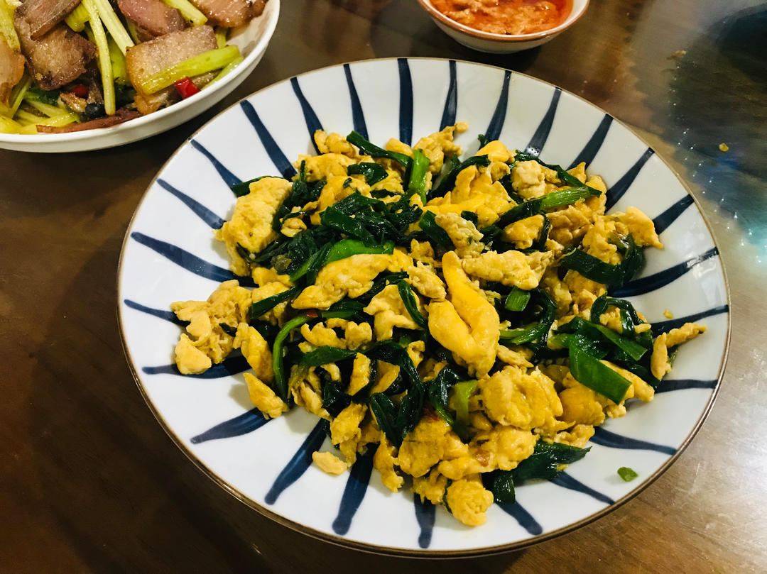 韭菜炒鸡蛋