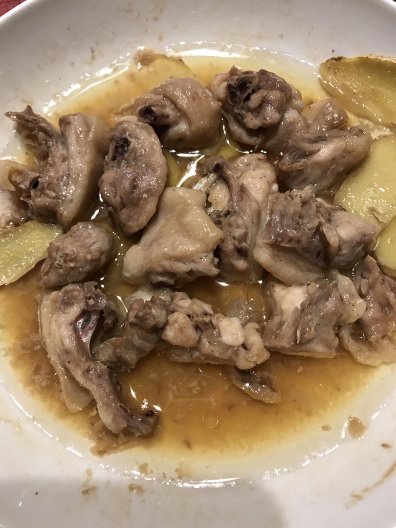 原汁原味蒸鸡（广东口味)