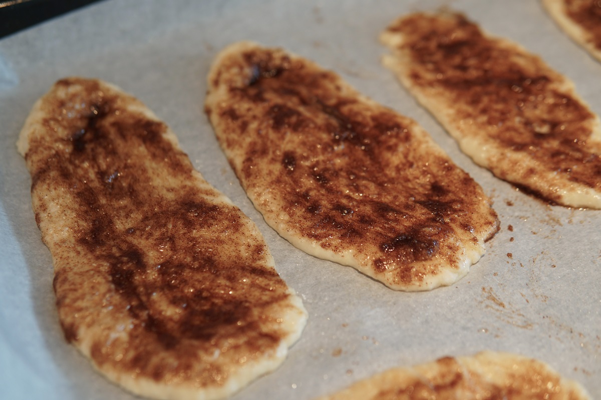 步骤图 加拿大特产小吃 自制海狸尾巴canadian Classic Homemade Beaver Tails的做法 加拿大特产小吃 自制海狸尾巴canadian Classic Homemade Beaver Tails的做法步骤 烘焙 下厨房