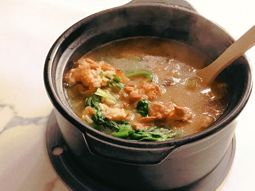 0失败香菇滑鸡粥