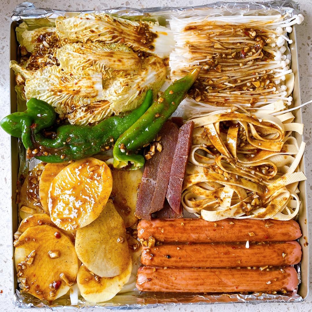 风靡自制家庭烧烤低油脂版