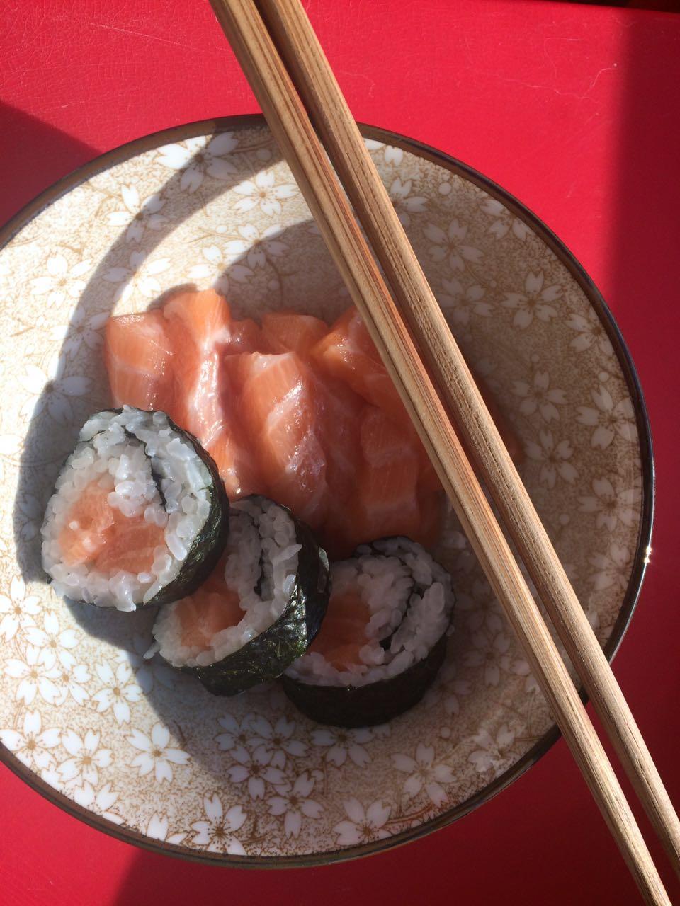 最好吃的三文鱼寿司🍣🍣🍣