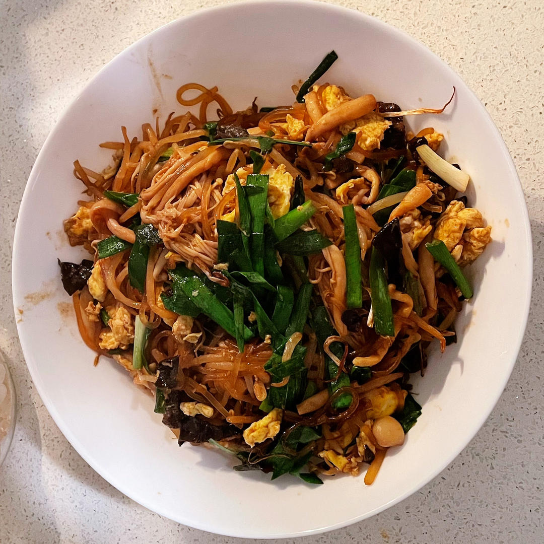 炒合菜～经典的拌饭菜，真的太香了