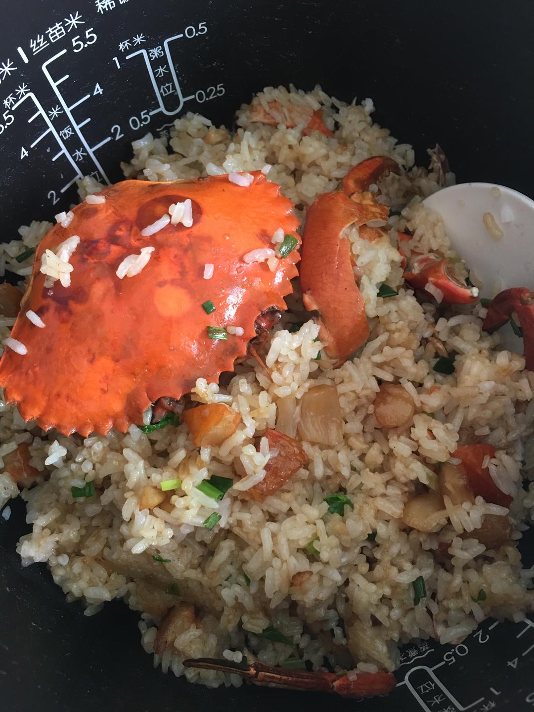 螃蟹炒饭