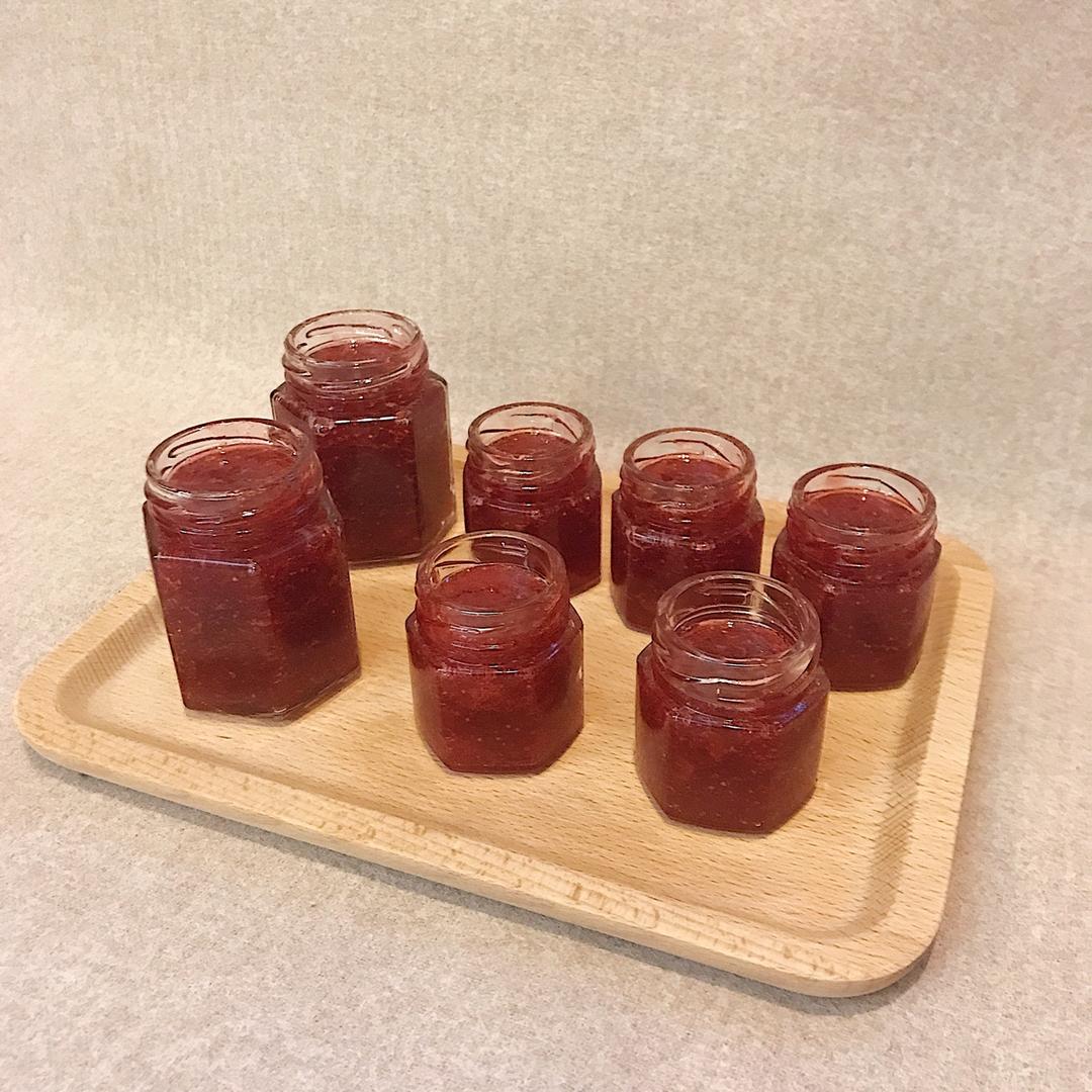 自制无添加草莓酱