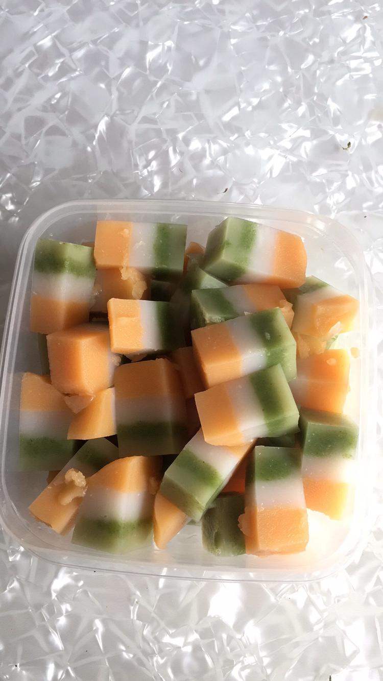 处女作，彩色肉皮冻