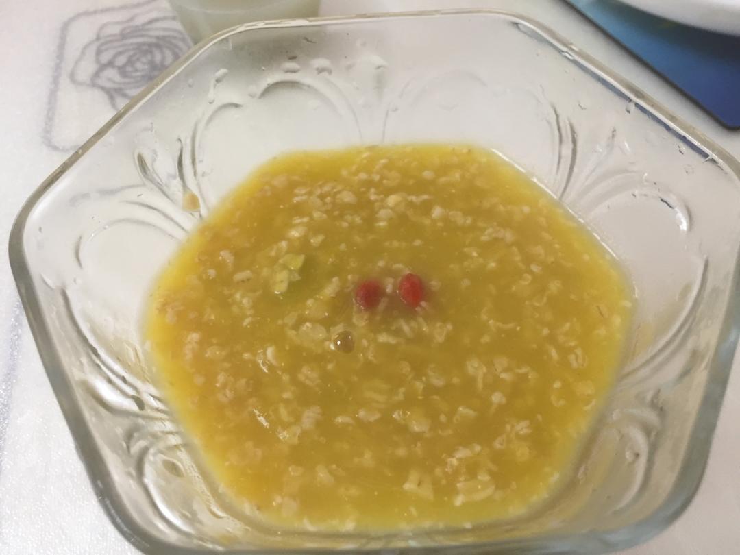 南瓜燕麦粥